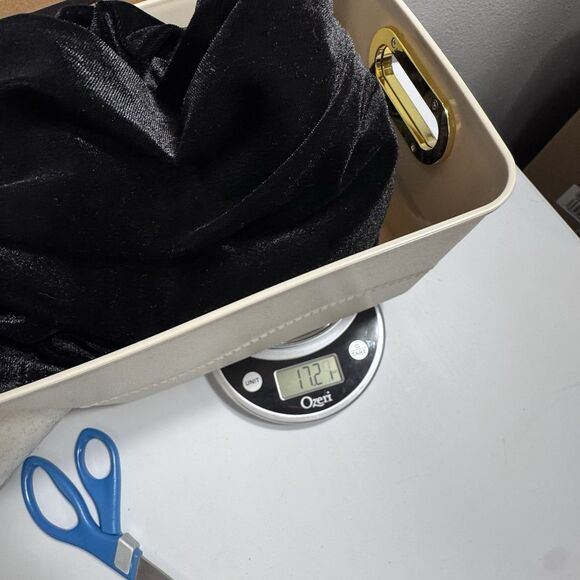 Notations Black Velvet & Sequin Twofer Jacket/tank Size 2XL Dressy Holiday - Picture 9 of 9